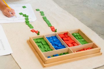 material de matemáticas montessori
