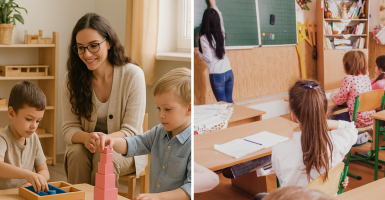 máster montessori vs máster educación tradicional
