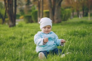 niños de 0 a 3 años y naturaleza